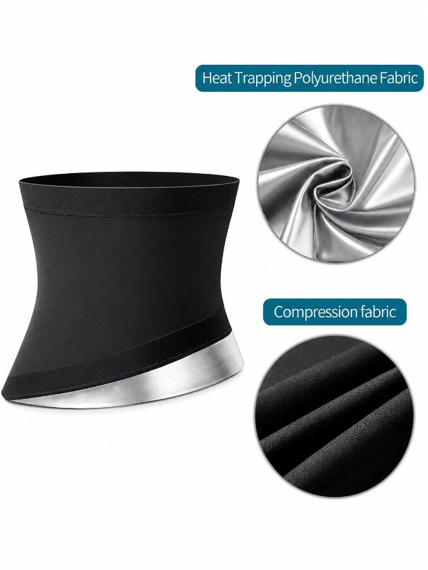 waist trimmer-tummy control trimmer Waist Trainer Trimmer Sweat Belt Band for Men Lower Belly Fat Sauna Slimming Belt Suit Workout