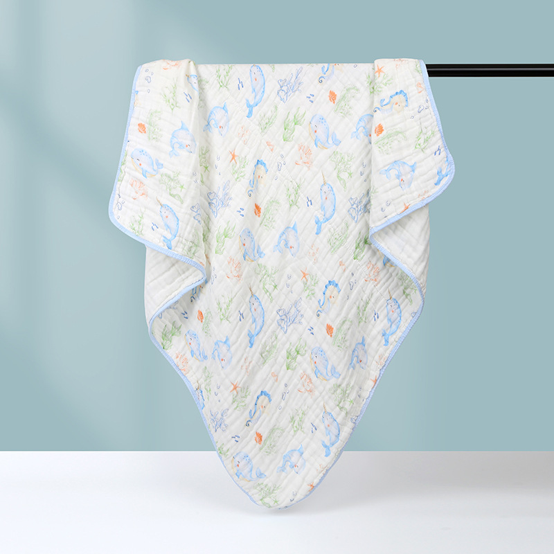 Baby Blankets，Swaddle Blankets，Bath Towels 6 layer bath towel