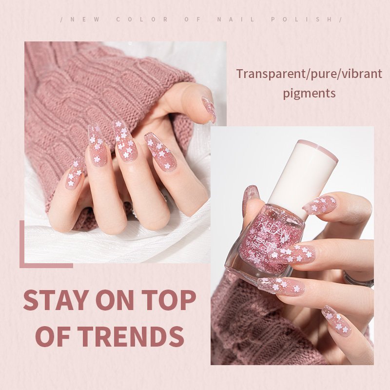 Water‑Based Nail Polish Kudan Water-Based Nail Polish (18-Color Collection)