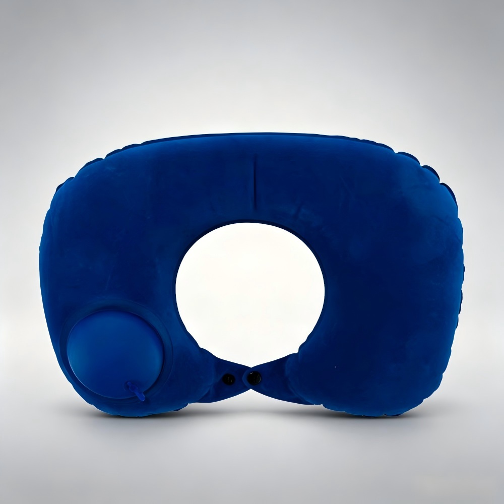 U-shaped pillow Flocked Inflatable Pillow
