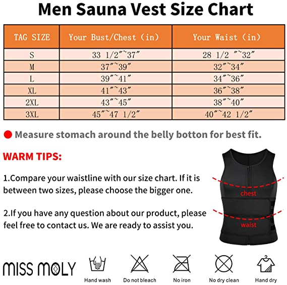 Waist Trainer Men's double-belted vest