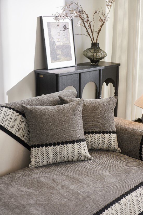 Seat cushion, chair pad, sofa cushion Fleeting Years Sofa Cushion