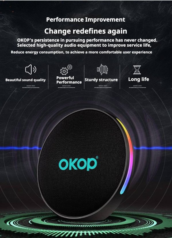 Portable Outdoor Bluetooth Speaker KP-821 Portable wireless bluetooth speaker