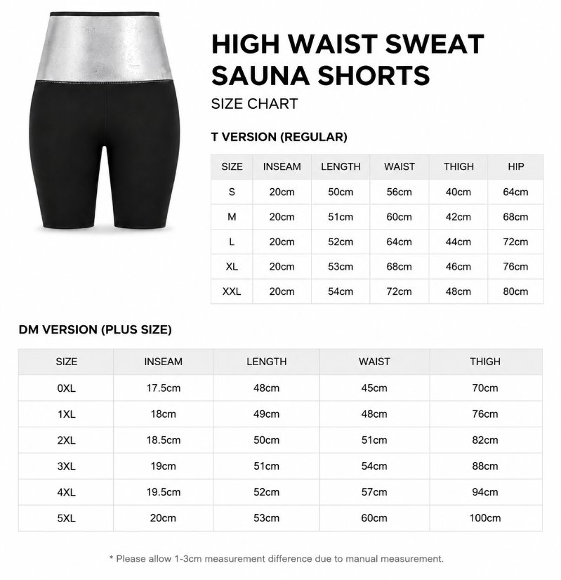 legging-shorts-capri-pant Sauna Short Pants for Women Workout Compression Sweat Shorts Tummy Control Shapewear High Waist