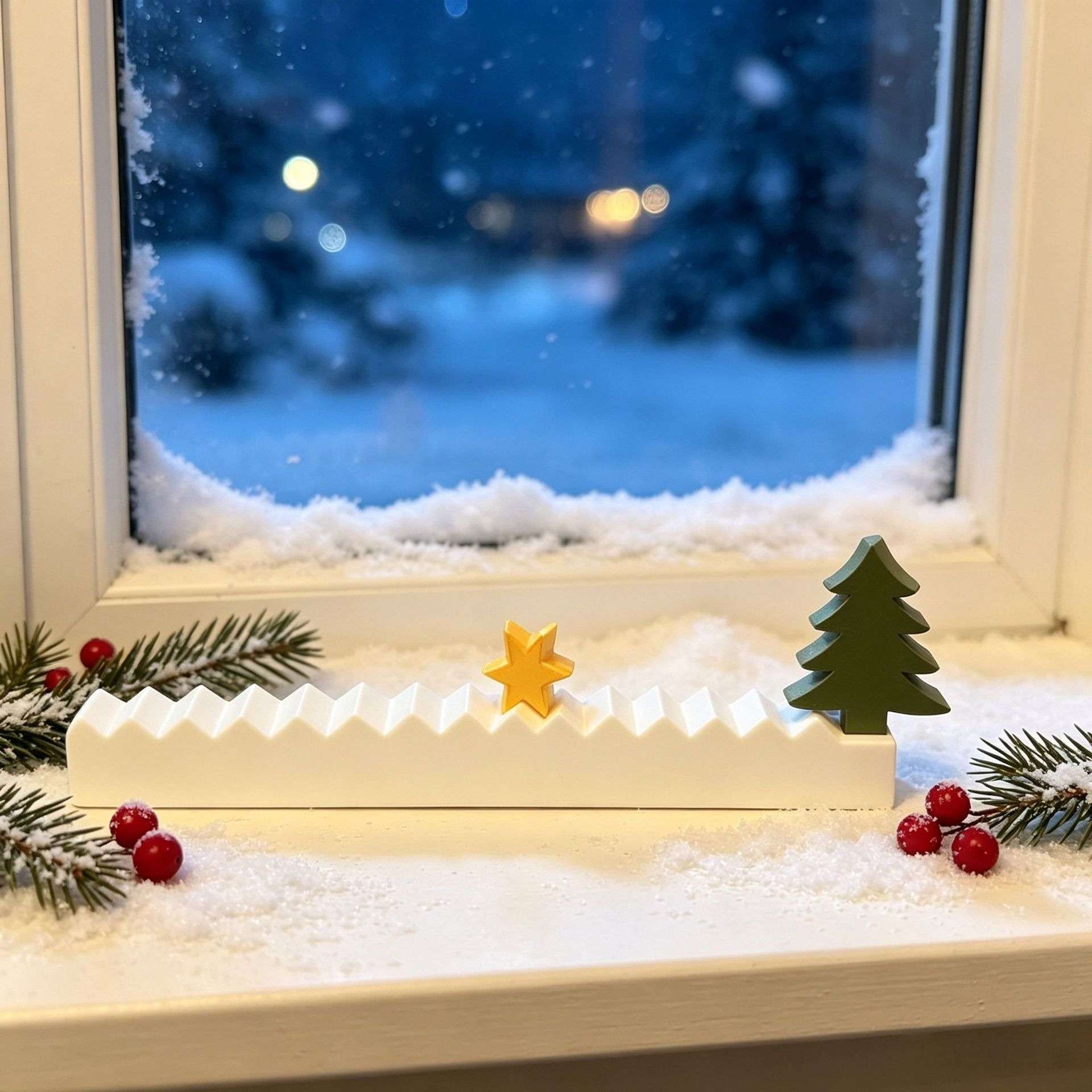 Plastic Craft Ornaments Advent calendar