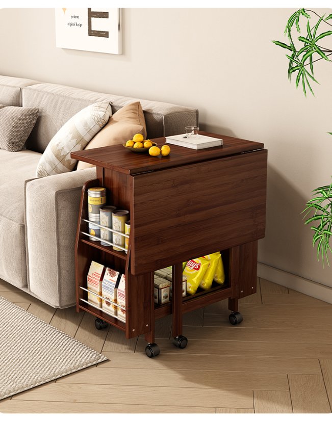 Bamboo Products – Folding Table Foldable Mobile Side Table