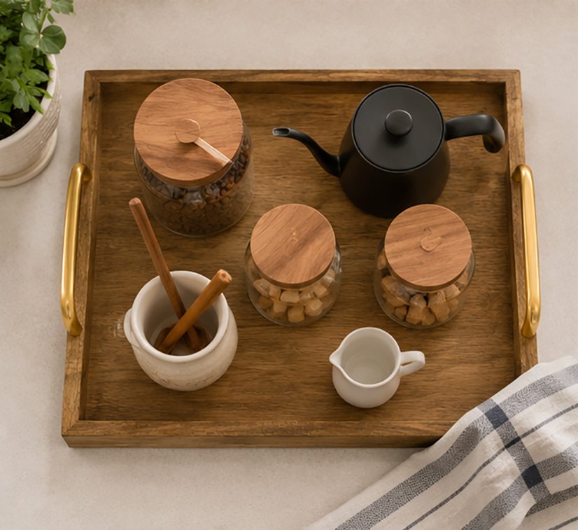 Handle Tray Arc Handle Serving Tray | Custom Sizes Available