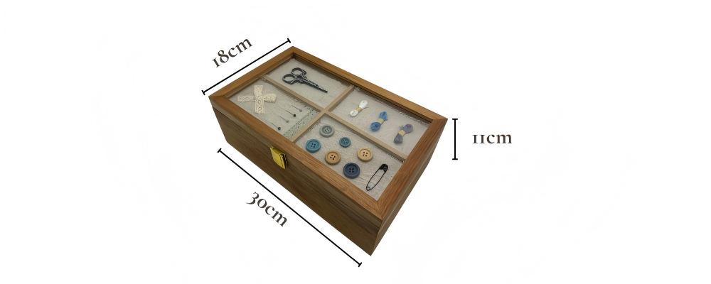 Jewelry Box Double‑Layer Deep‑Cavity Storage Box