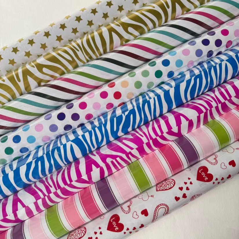 Floral-patterned gift wrapping paper Everyday Assorted Print Gift Wrapping Paper