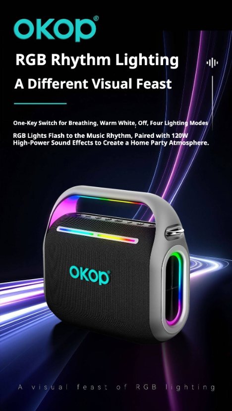 Karaoke Speaker System KP-8003 Wireless Microphone Bluetooth Speaker