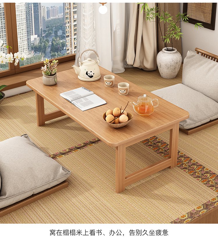 Bamboo Products – Folding Table Solid Bamboo Folding Table