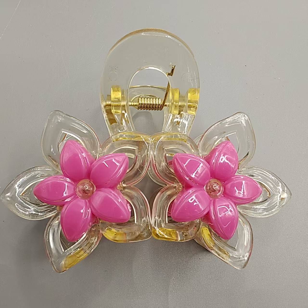 Five-Petal Flower Spring Series Claw Clip Five-Pointed Flower Bright Six Colors