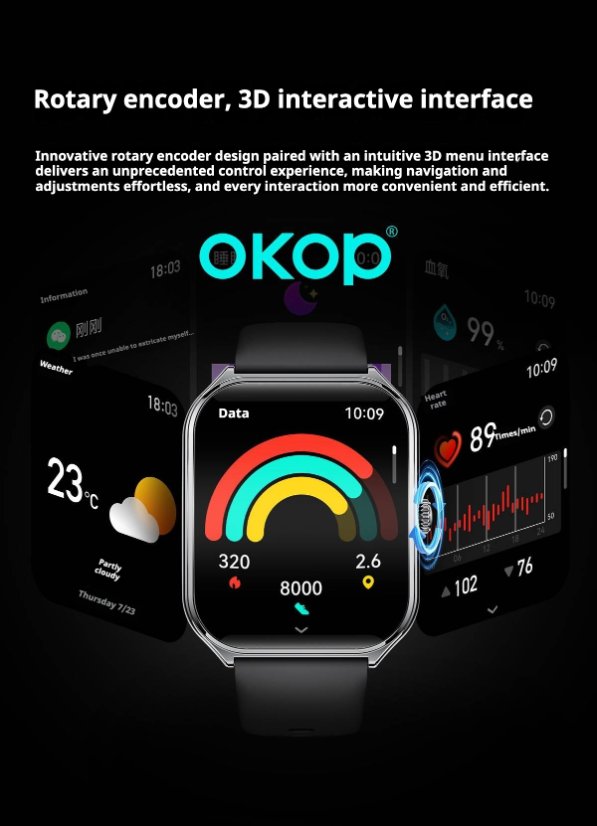 Smartwatch KP-S102 Smart Sports Bluetooth Watch