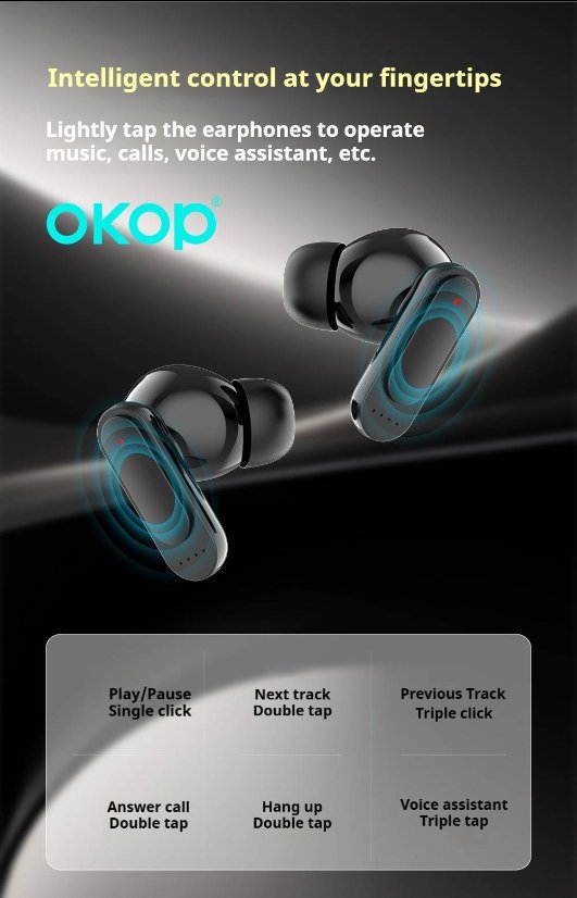 TWS Earbuds KP-210 Wireless Bluetooth in-ear earbuds