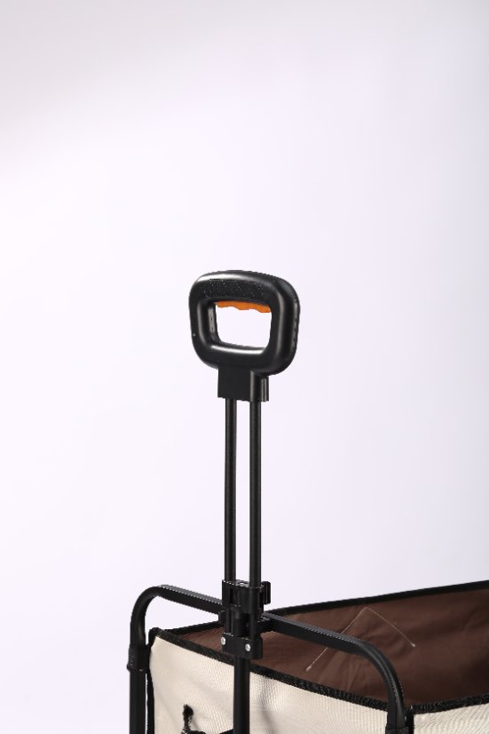 Outdoor utility wagon 10B Electric Model – Beige/Coffee Color Scooter