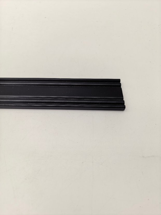 decor line PS Chinese Style Molding With Hui Pattern Inlay, Minimalist Groove Frame Trim