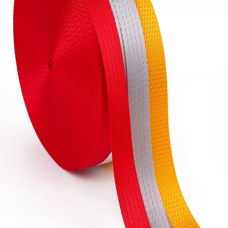 Nylon-like webbing Nylon-Like Grid Pattern