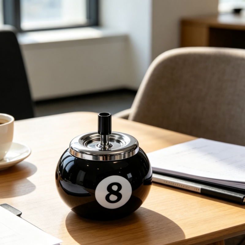 Ashtrays Billiard Ball Ashtray