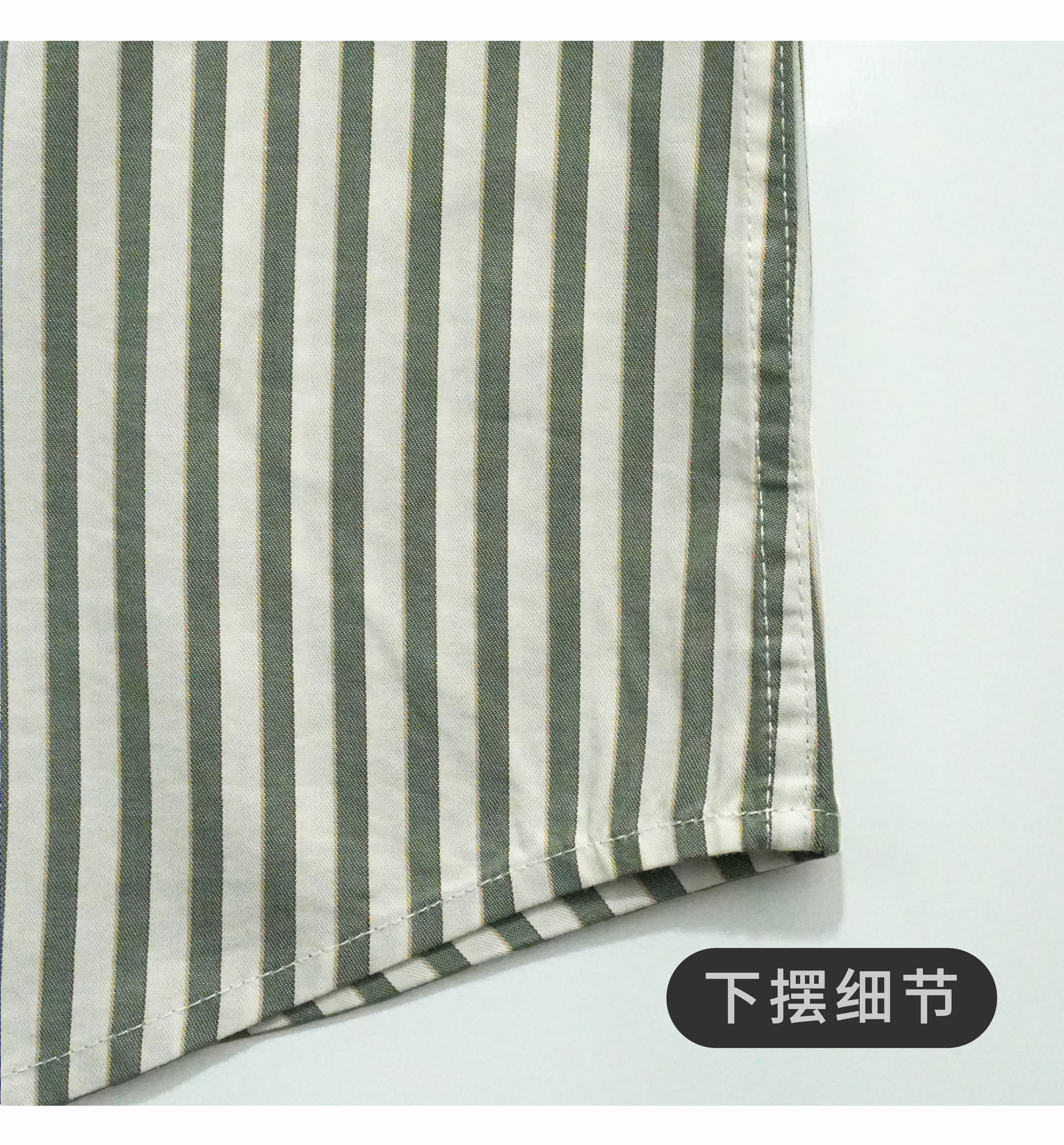 Casual Shirts Men's pure cotton striped shirt