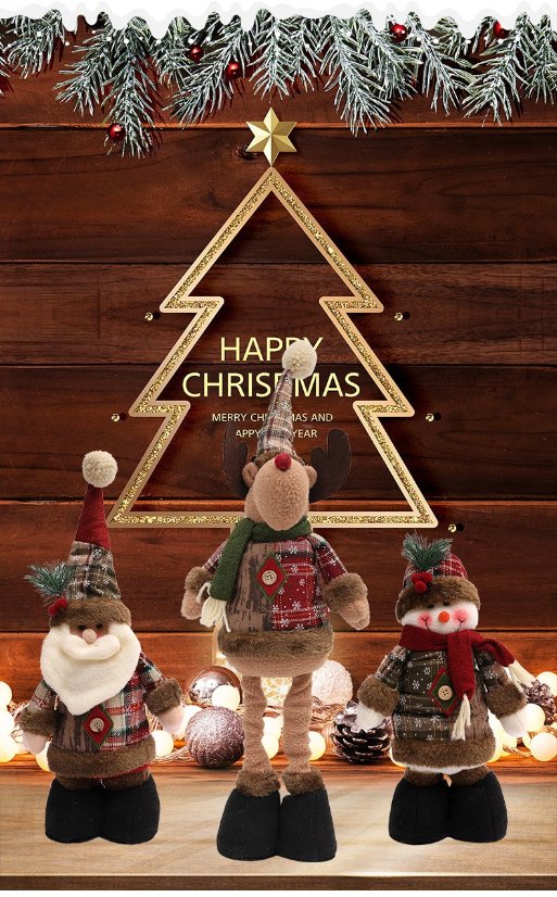 Christmas Doll Christmas Plush Dolls