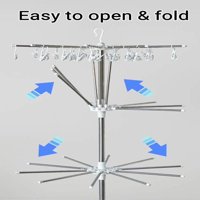 Storage – Cleaning – Drying Racks Floor-Standing Multi-Functional Drying Rack