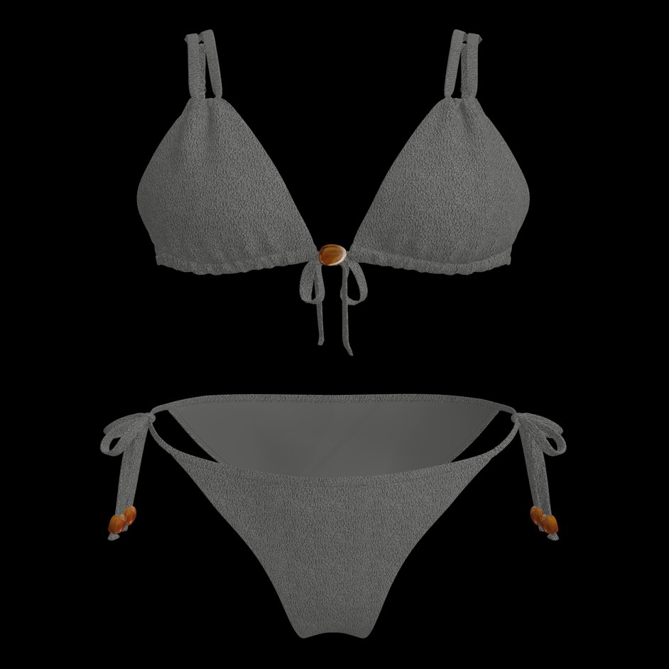 Bikini Collection Vintage-inspired vacation-style triangle bikini