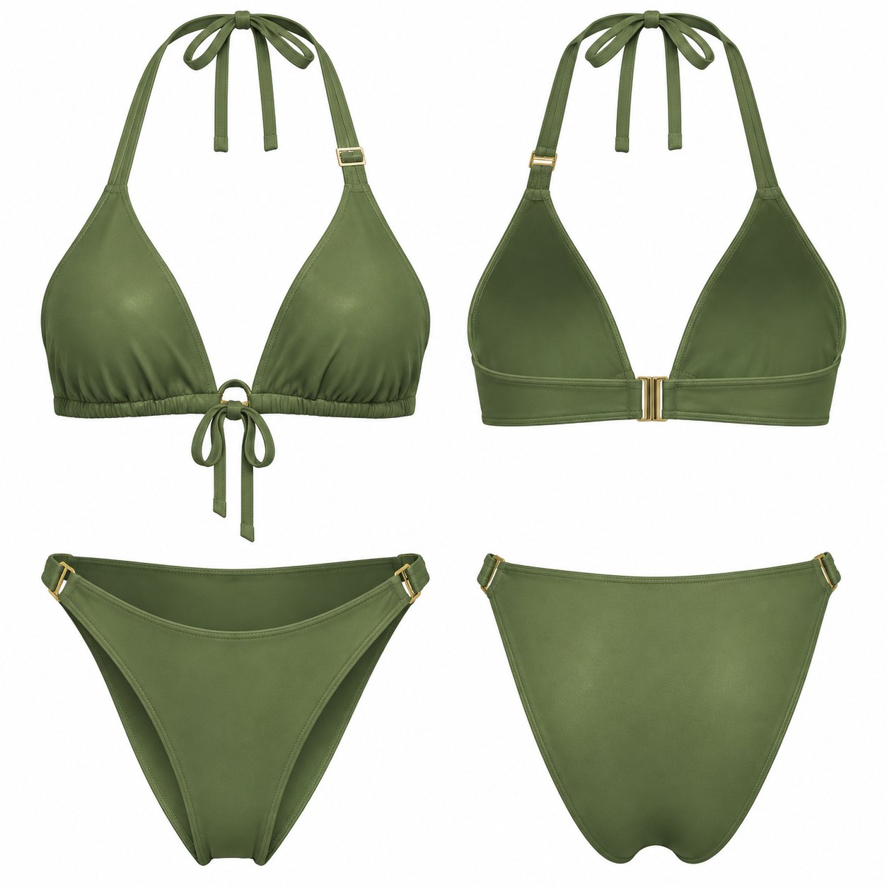 Resort-Style Swimwear Collection Fresh and Energetic Vacation Swimwear