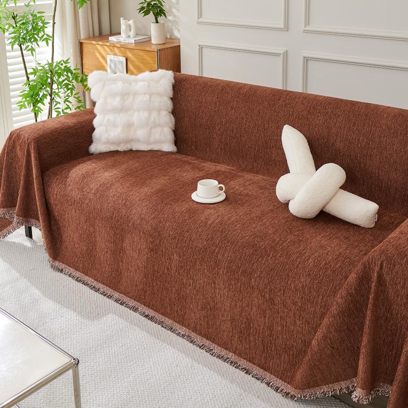 Waterproof Sofa Covers Solid Color Sofa Throw