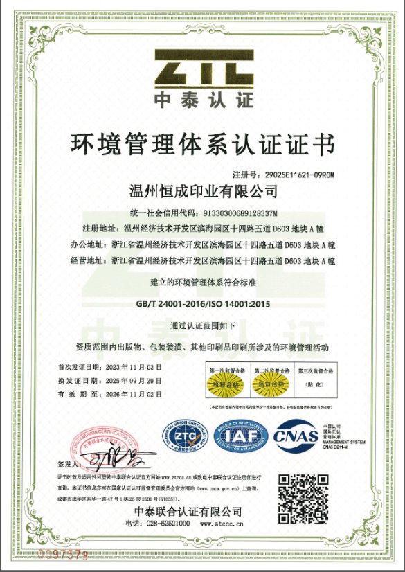 Certificate 1