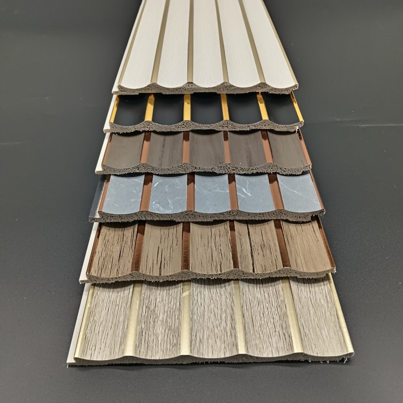 fluted wall panel PS Fluted Wall Panel with Metal Inlay