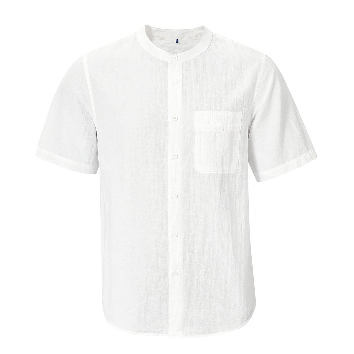 Casual Shirt Grandad Linen Shirt