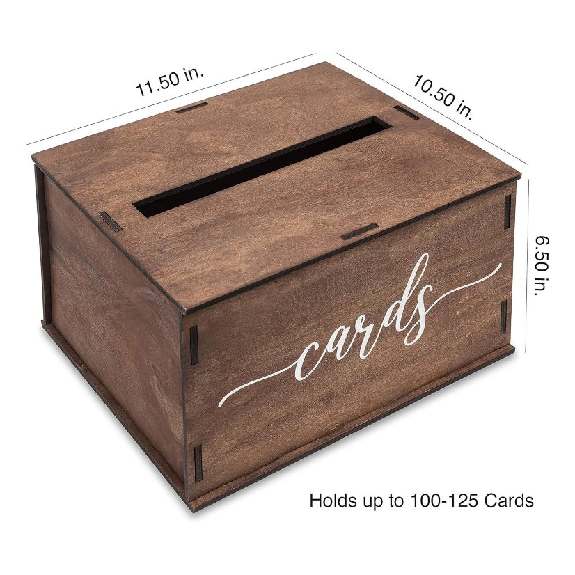 Wedding Sign-in Wooden wedding card box