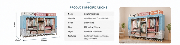 Blue Castle Portable Wardrobe – Blue Castle