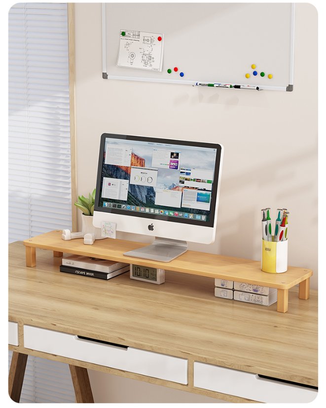 Bamboo Products – Small Furniture Computer Monitor Riser 
