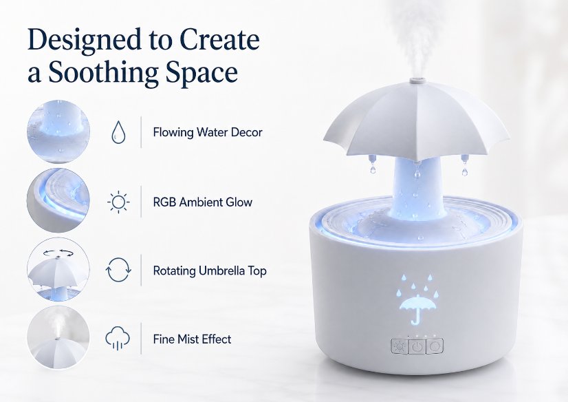 HB-002 Humidifier Atmosphere Light