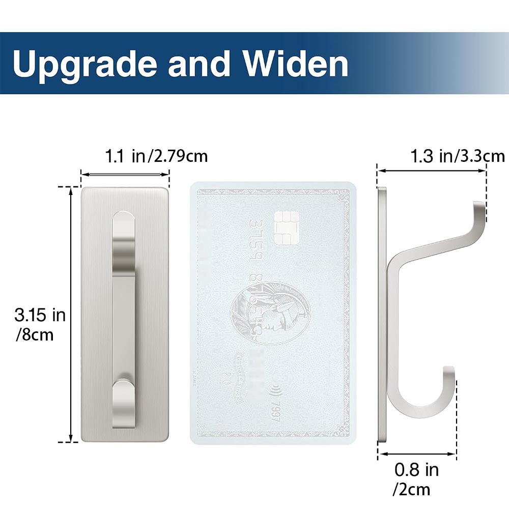 Indoor Storage Heavy-duty adhesive hook