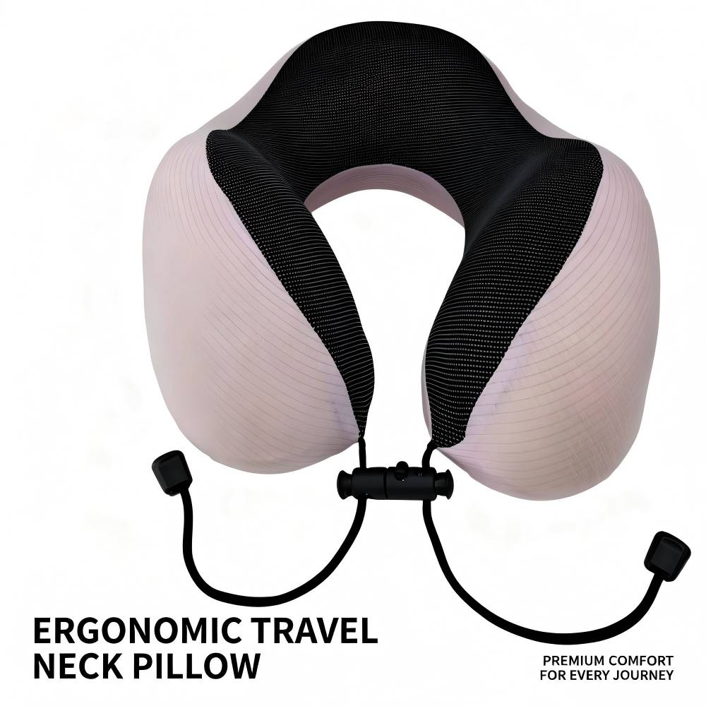 U-shaped pillow Memory Foam U-Shaped Pillow with Magnetic Fabric and Milk Silk Paneling