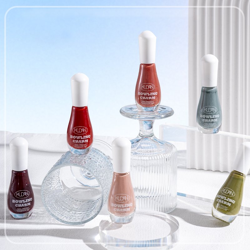 Water‑Based Nail Polish Kudan Glamour Bowling Water-Based Nail Polish