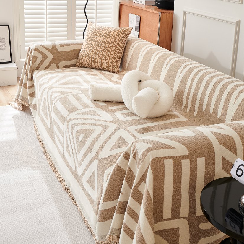 Jacquard sofa throw Bohemian Sofa Throw