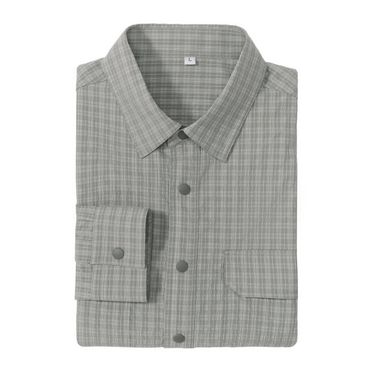 Overshirt Sage Check Shirt