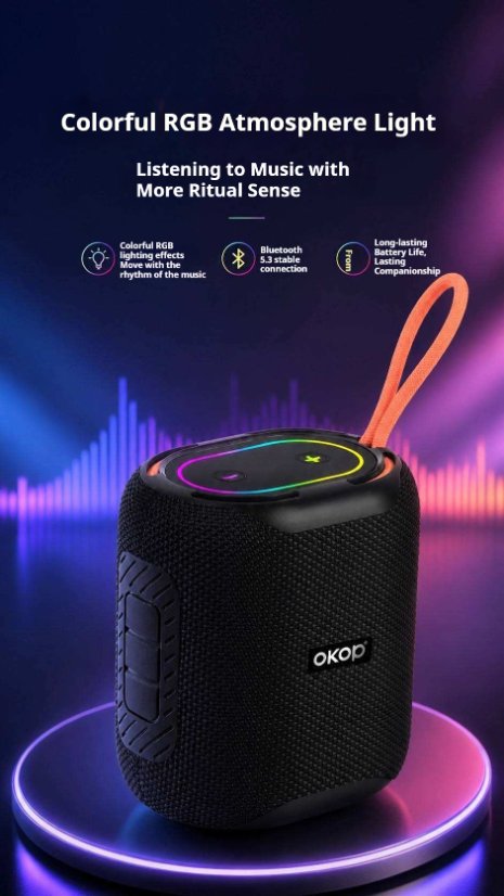 Portable Outdoor Bluetooth Speaker KP-860 Portable wireless bluetooth speaker