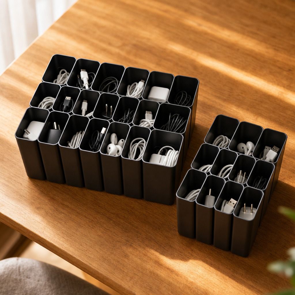 Fixing Holder cable organizer box
