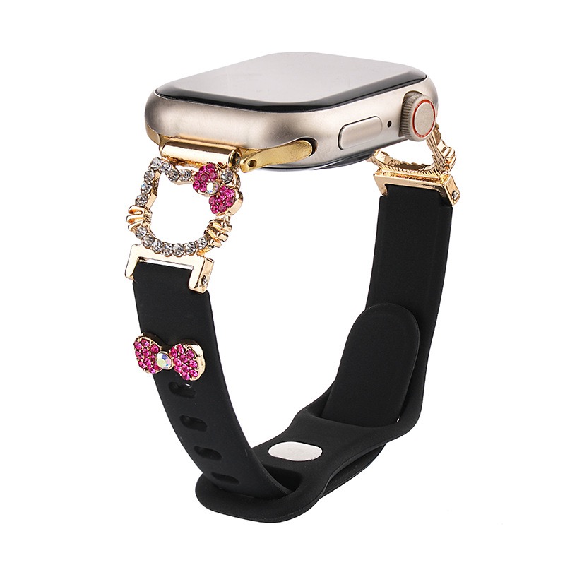 Silicone watch strap KT Cat Silicone Strap for Apple Watch All Series