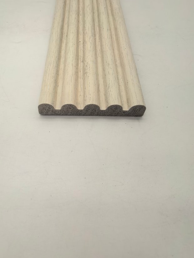 decor line PS Half-Round Fluted Molding, Concave-Convex Wave Decorative Trim
