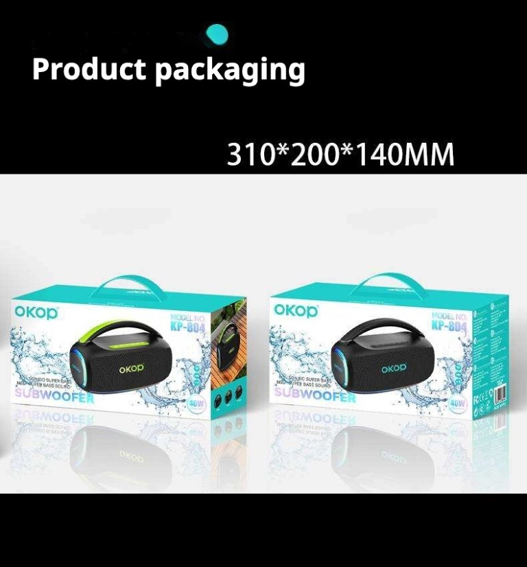 Portable Outdoor Bluetooth Speaker KP-804 Wireless Bluetooth Speaker