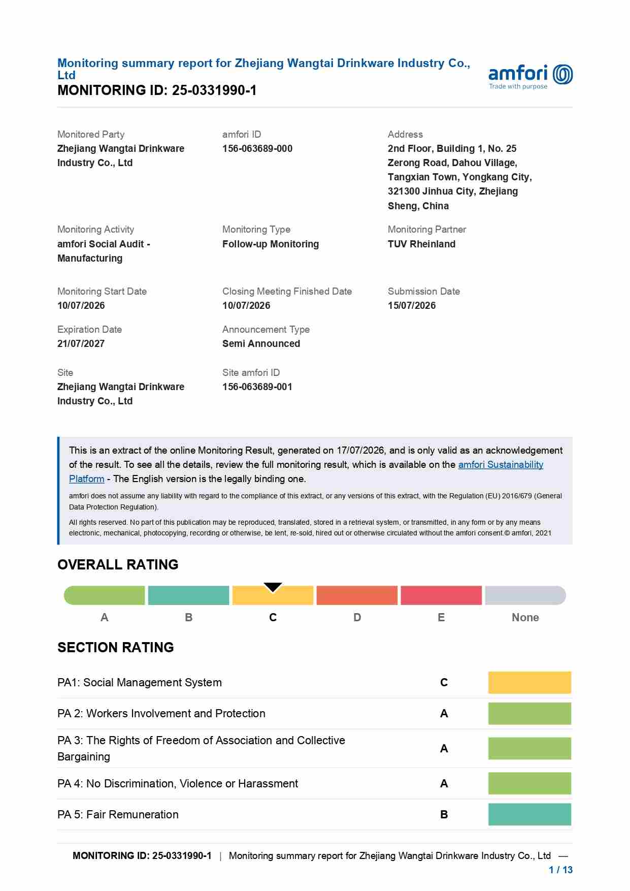 Certificate 1