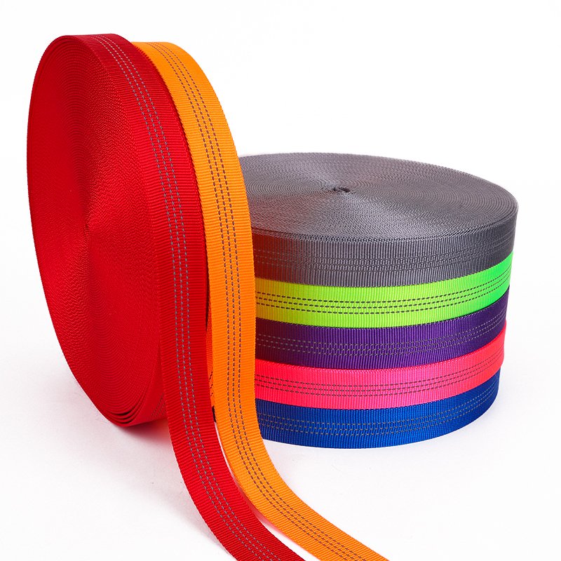 Nylon-like webbing Nylon-Like Reflective Strip