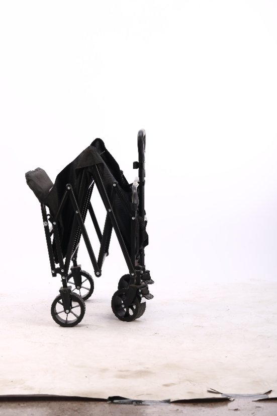Outdoor utility wagon 7-inch Heart-Cross Rear Rack (for Black Scooter)