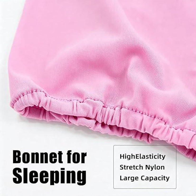 Bonnet Women's Extra Long Satin Sleep Bonnet for Dreadlocks & Braids - Silky Hair Protection Night Cap