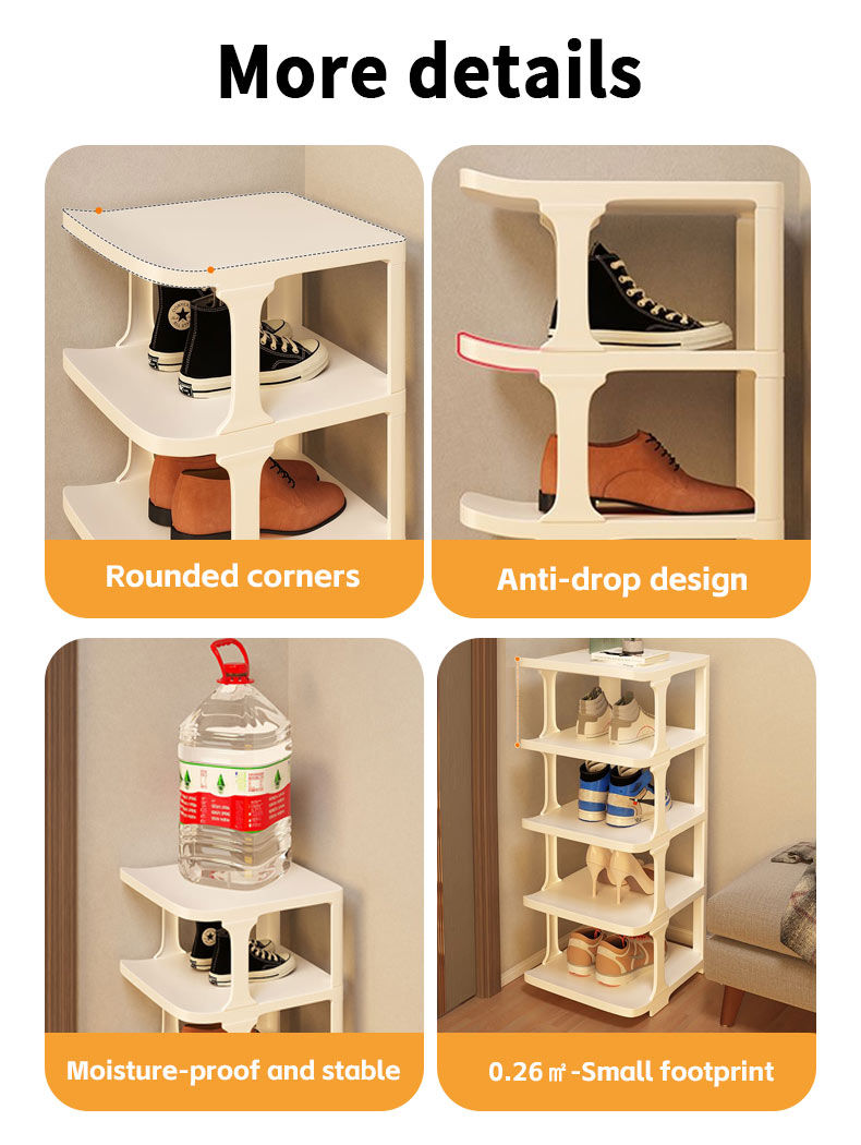 Narrow Shoe Rack Vertical Narrow Shoe Organizer